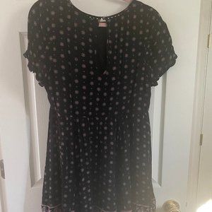 Torrid Abstract/Paisley Print Dress